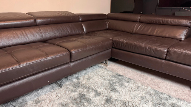 Designer Leather Sectional — Natuzzi 🇮🇹 | New Price - photo 3