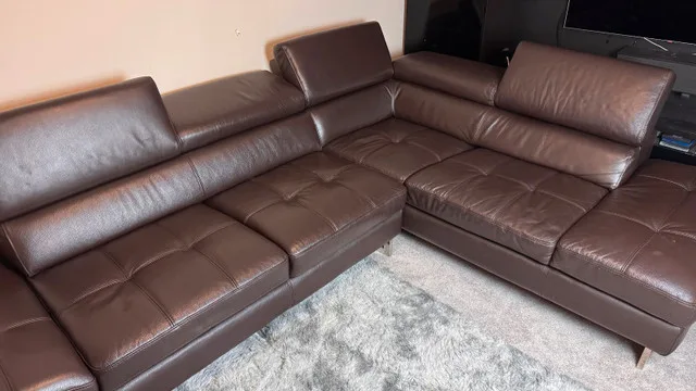 Designer Leather Sectional — Natuzzi 🇮🇹 | New Price image indicator(5)