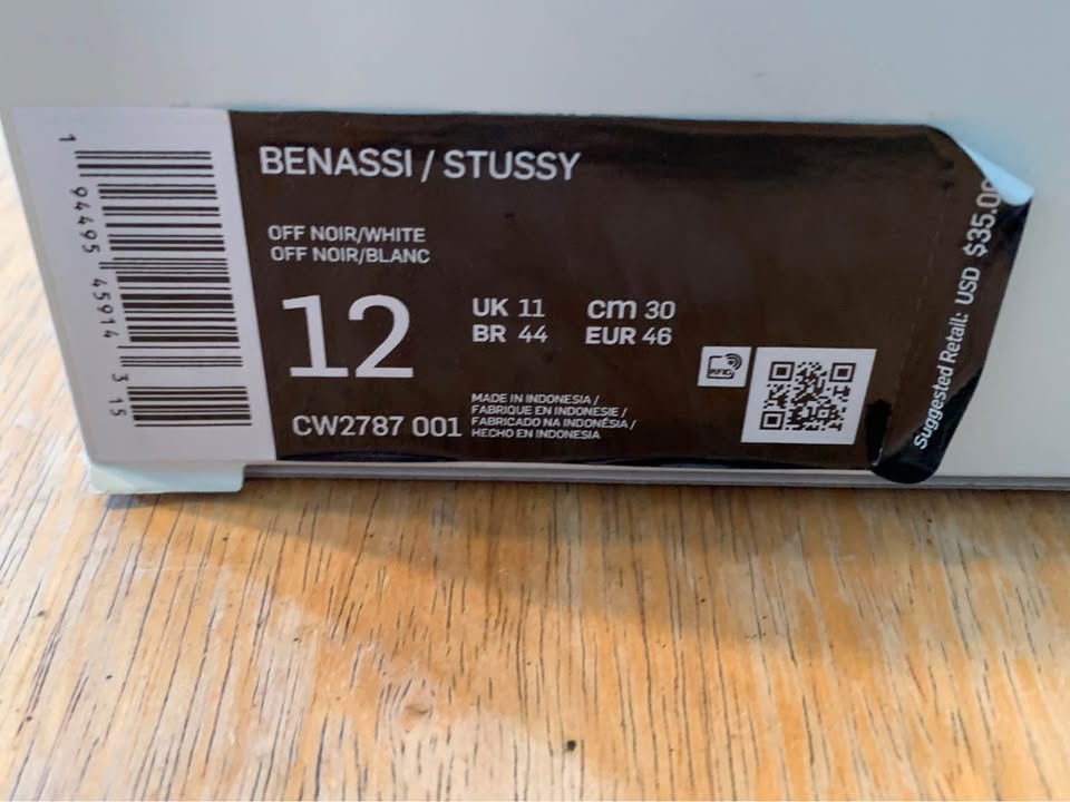 Nike Stussy Benassi Slide - photo 4