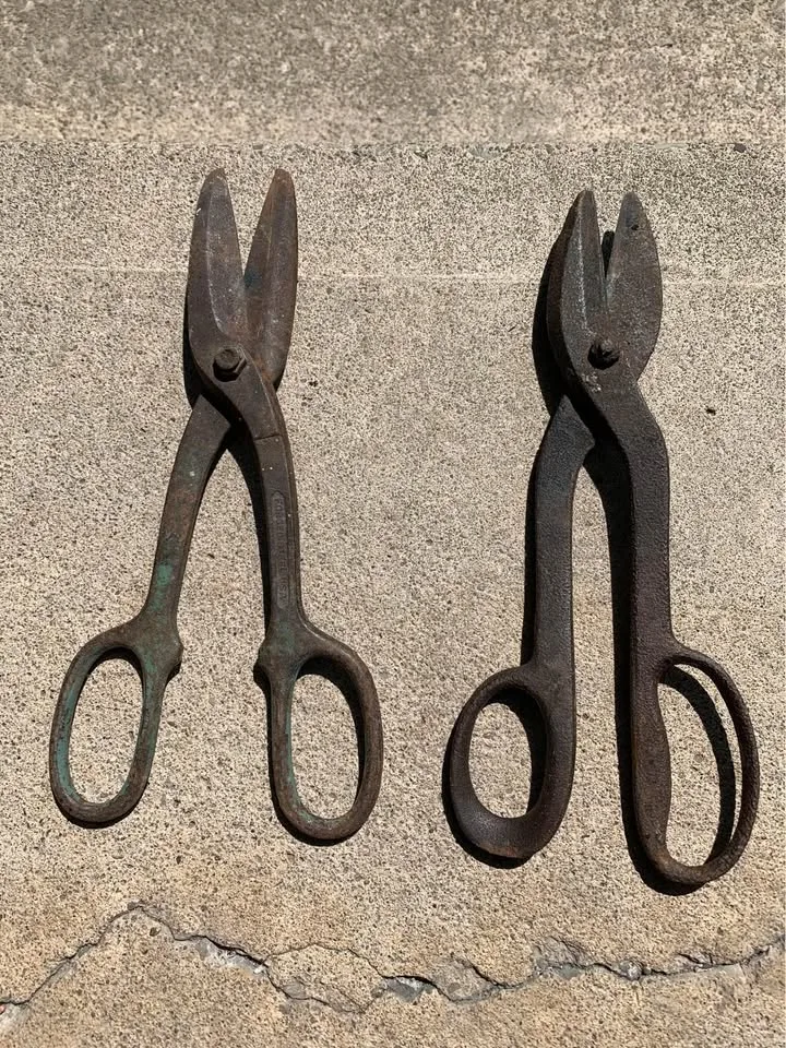 Vintage Tin Snips Scissors Shears image indicator(2)