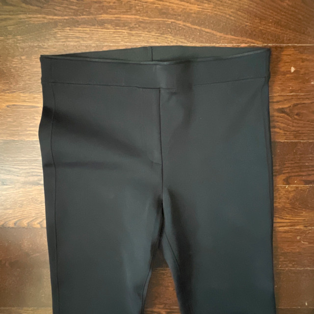 Helmut Lang Black Scuba Cropped Flare Pant-Large - photo 3