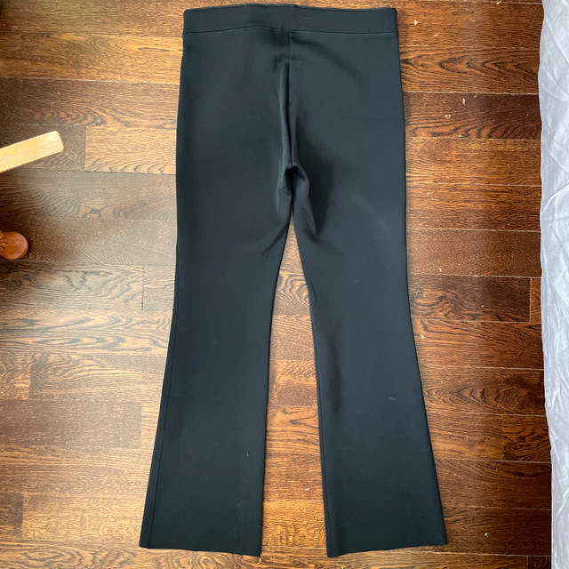 Helmut Lang Black Scuba Cropped Flare Pant-Large - photo 5