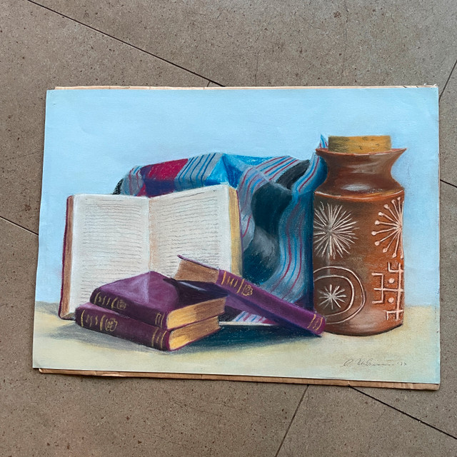 Original Pastel Artwork drawing - Gorgeous - 16" x 12"