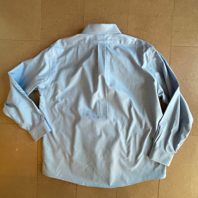 Brooks Brothers Regent Cotton Shirt-Blue/white-17.5 (XL) - photo 3