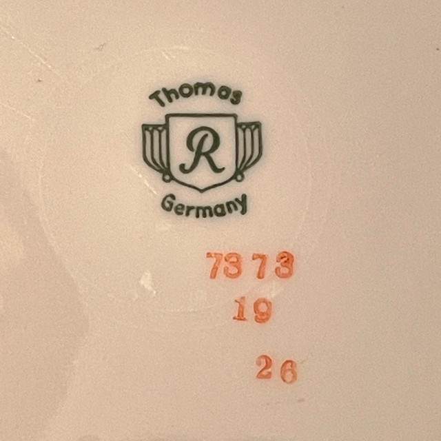 Antique Thomas R Germany Rosenthal Gold Rimmed Round Platter - photo 5
