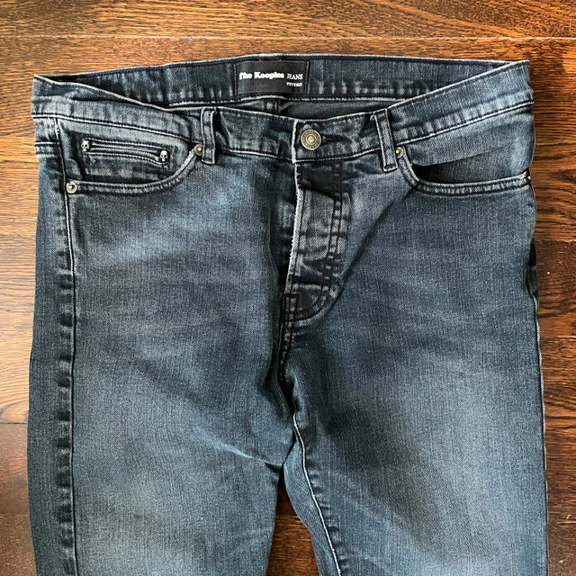 The Kooples Fitted Button Fly Woman's Blue Jeans-Size 31 - photo 2