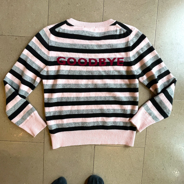 Lisa Perry Cashmere Hello Goodbye Sweater-XS - photo 3
