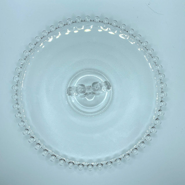 Vintage Imperial Glass Candlewick Plate - photo 3
