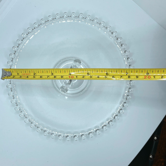 Vintage Imperial Glass Candlewick Plate - photo 4
