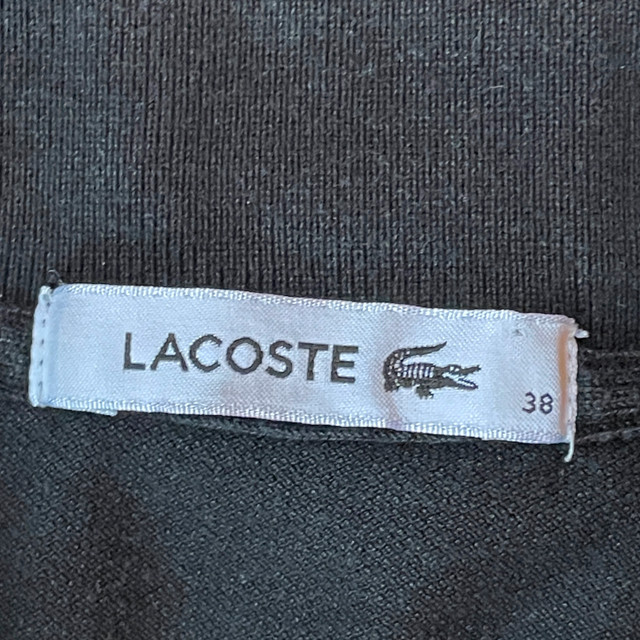 Lacoste Black Womens Polo Shirt. Size 38-Medium - photo 4