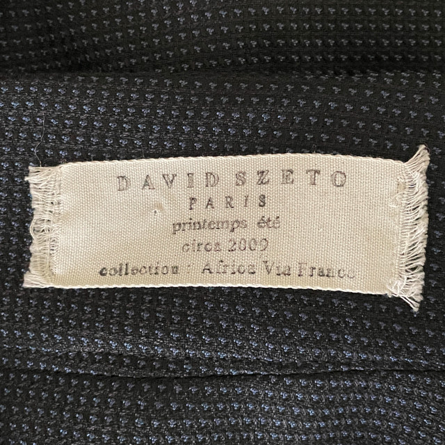Designer Skirt by David Szeto Paris-Silk/Wool Blend-Size 42 (8) - photo 4