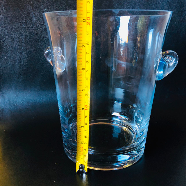 NEW Crystal Glass Wine Champagne Ice Bucket - photo 3