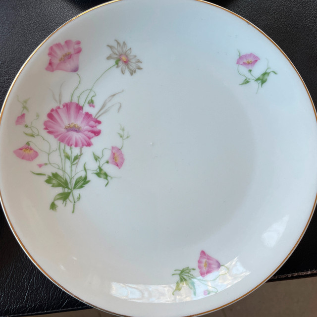 4 Vintage Porcelain Fine China Salad/Dessert Plate-Germany-7-3/4 - photo 3