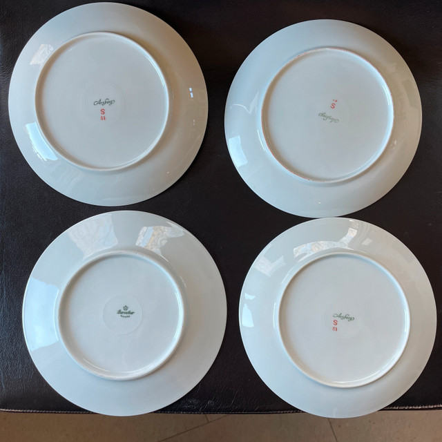 4 Vintage Porcelain Fine China Salad/Dessert Plate-Germany-7-3/4 - photo 5