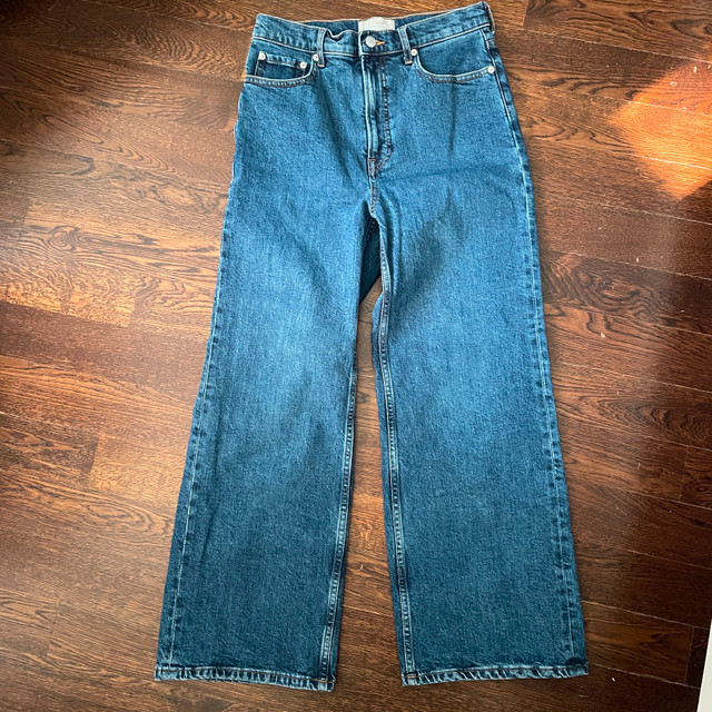 Everlane Way High Wide Leg Flare Jeans-Size 29 Regular