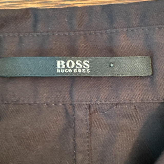 Black Hugo Boss Woman's Button Down Dress Shirt - XS - photo 3