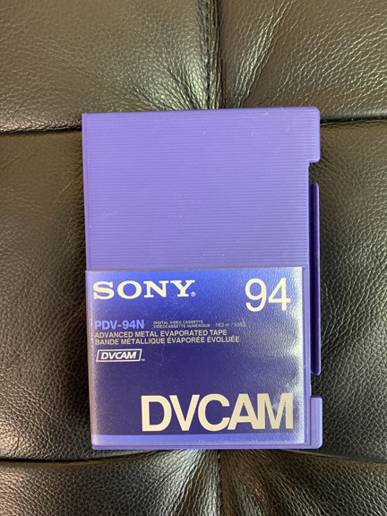 Sony DVCam Tape Stock 94, 124 minute - NEW - photo 2