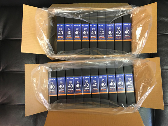 Sony and Fuji HDCAM 40 minute tapes - NEW - photo 4