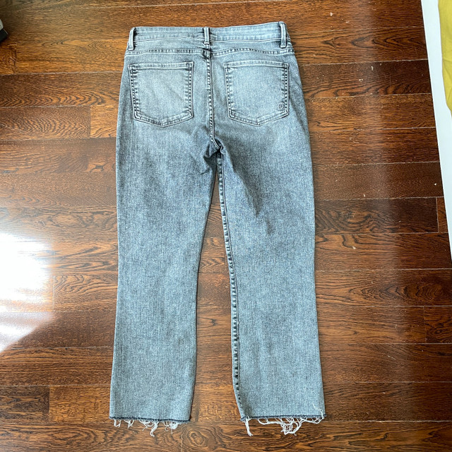 Fidelity Jeans Woman's Juniper Crop Flare Raw-29 - photo 3