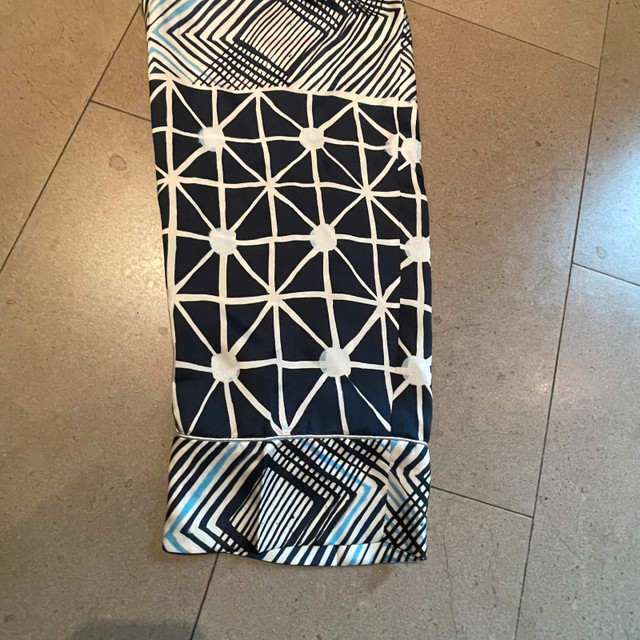 Gorgeous Geometric Print Silk Vilagallo Pants-Size 8 - photo 4
