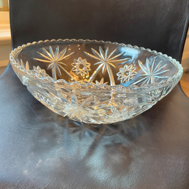 70s Anchor Hocking Star of David Bowl