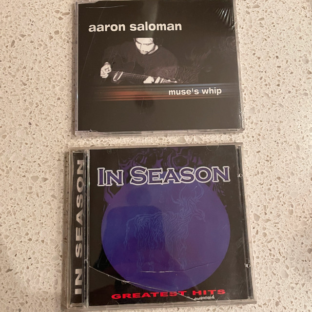 Aaron Saloman - 2 music CDs - Muse's Whip and In Season