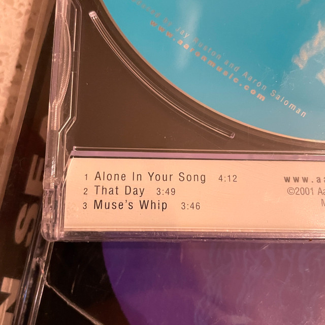 Aaron Saloman - 2 music CDs - Muse's Whip and In Season - photo 2