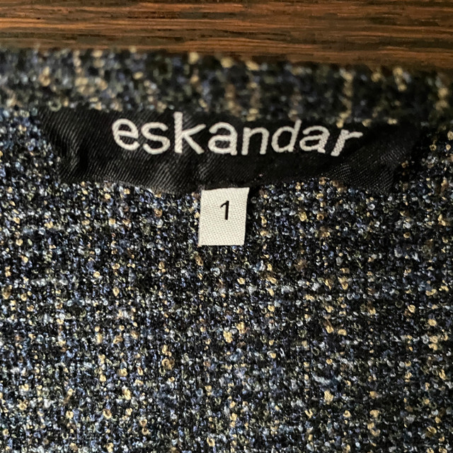 Eskandar Wool/Silk Blend Boucle Jacket - Size 10/12 - photo 4