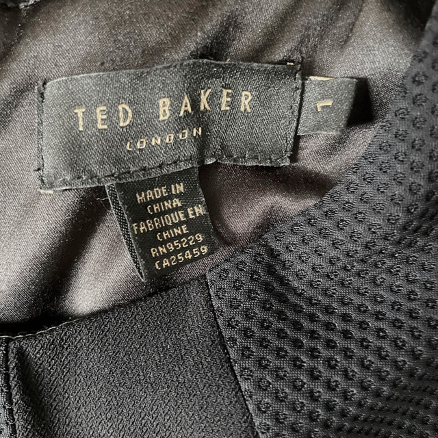 Ted Baker Black Sheath Cocktail Dress-Size 4 - photo 3