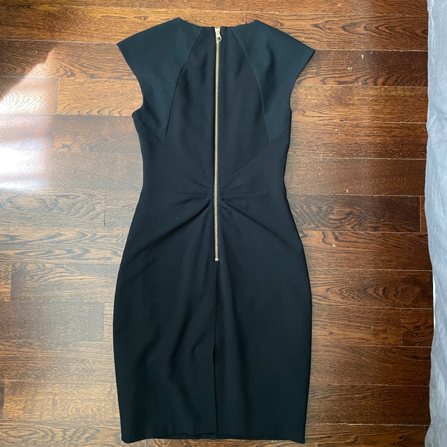 Ted Baker Black Sheath Cocktail Dress-Size 4 - photo 4