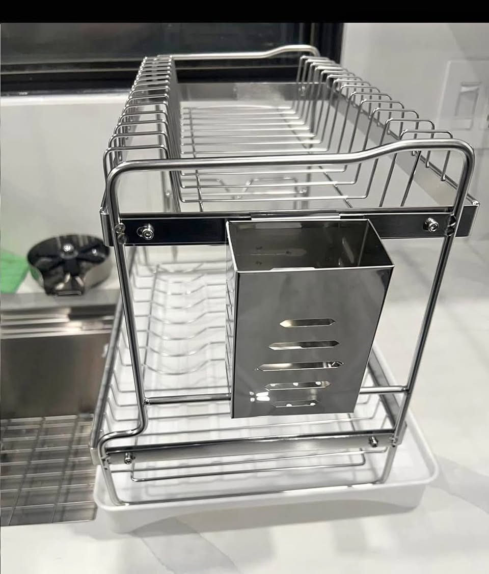 Double Layered Kitchen Organizer