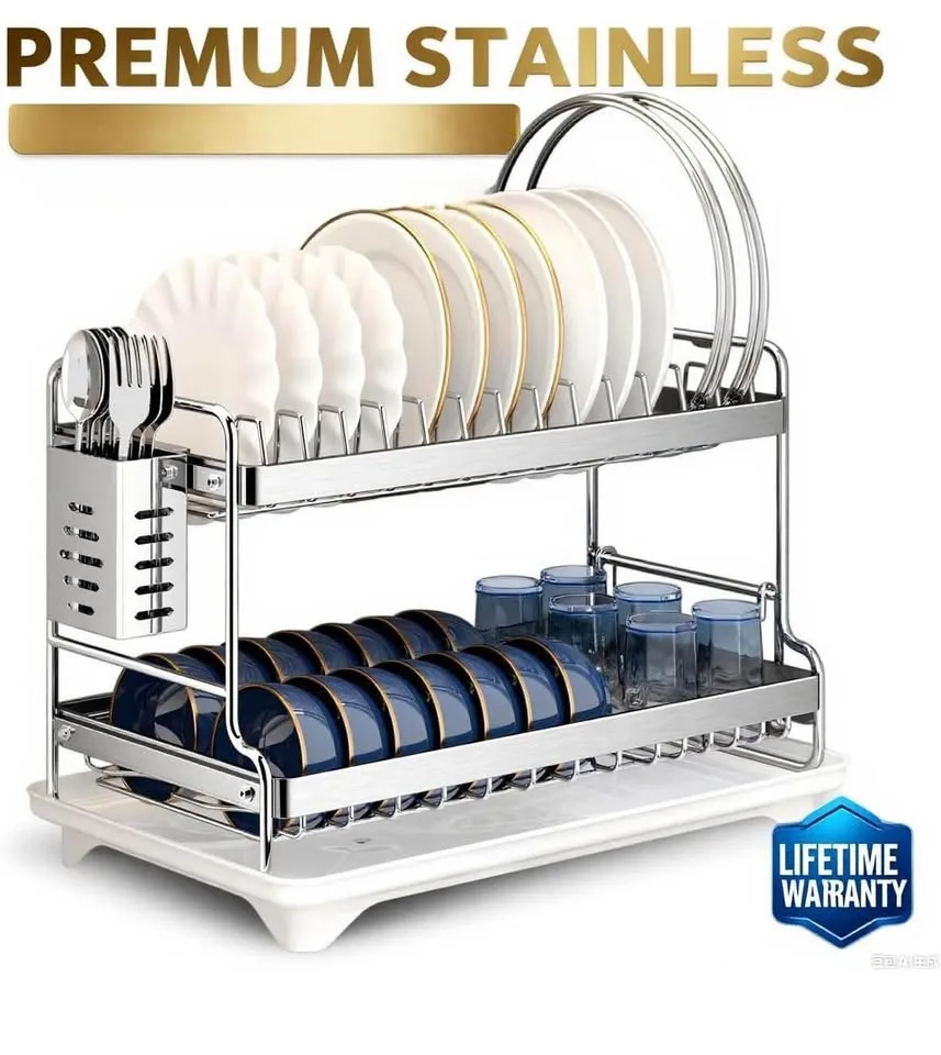 Double Layered Kitchen Organizer image indicator(4)