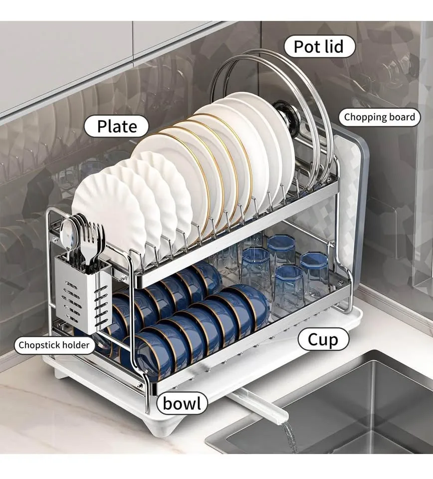 Double Layered Kitchen Organizer image indicator(8)