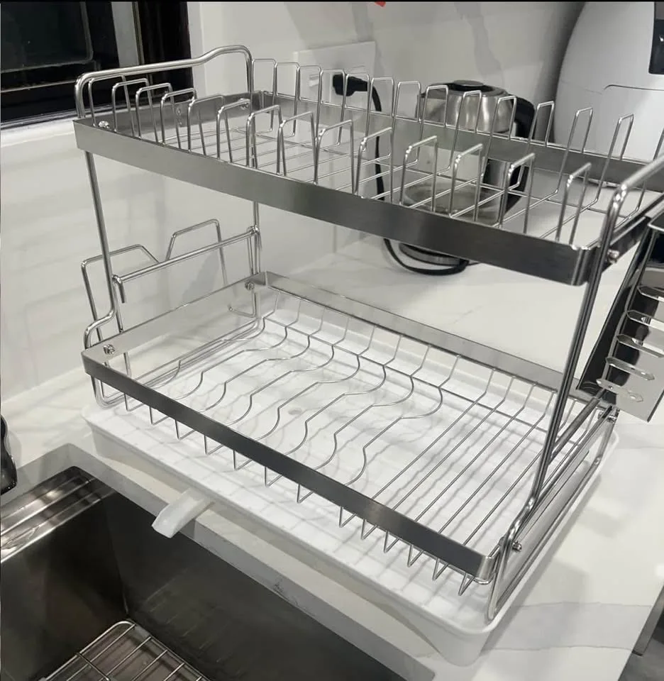 Double Layered Kitchen Organizer image indicator(10)