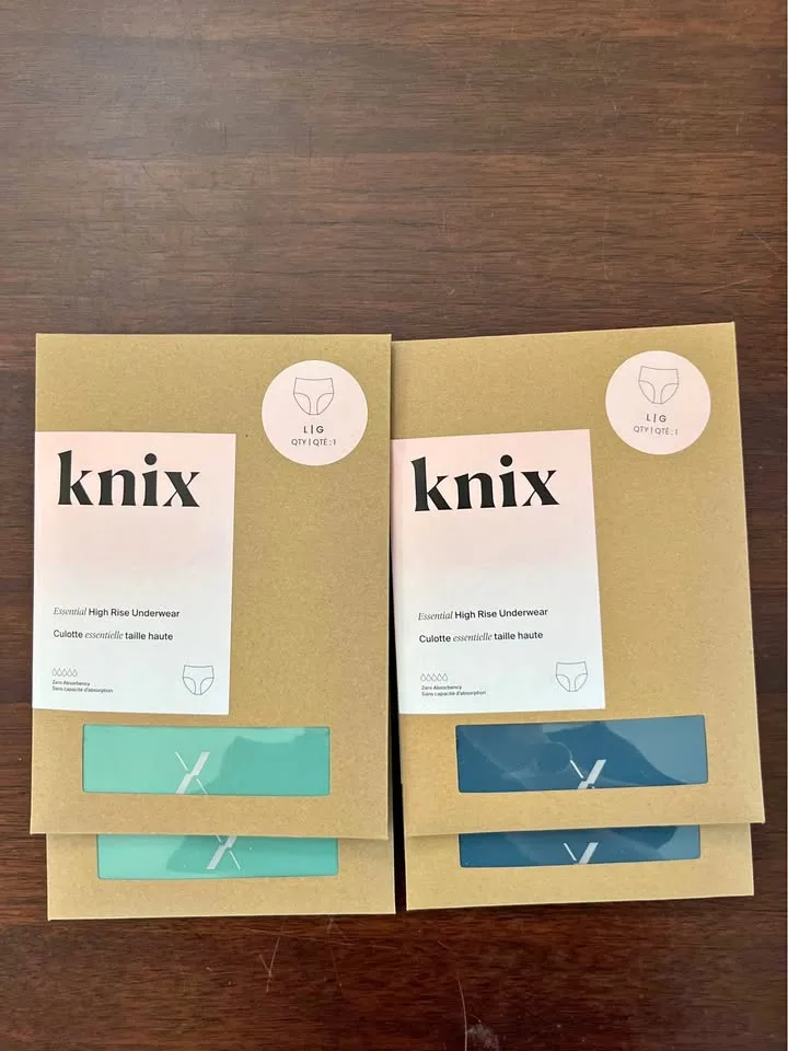 Knix: high rise, essential underwear, large