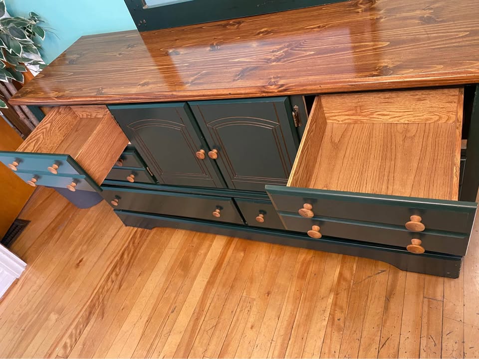 FREE DELIVERY: Dresser w/ Mirror $240 (HRM) - photo 3