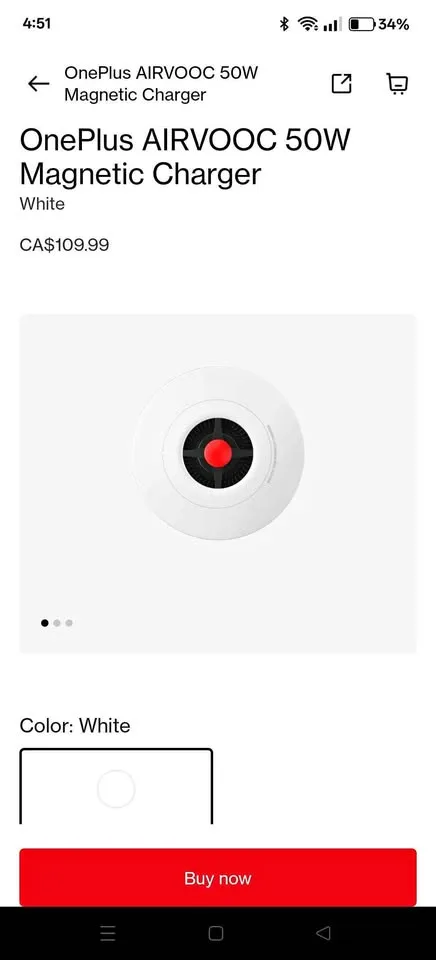 BRAND NEW OnePlus wireless charger thumbnail