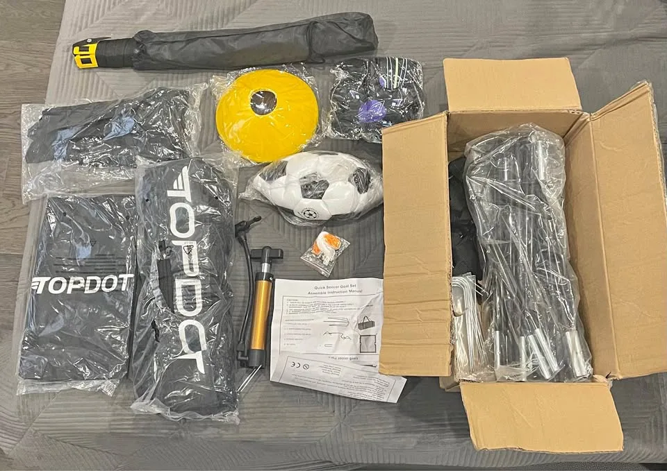 Kids soccer net 2 pack thumbnail