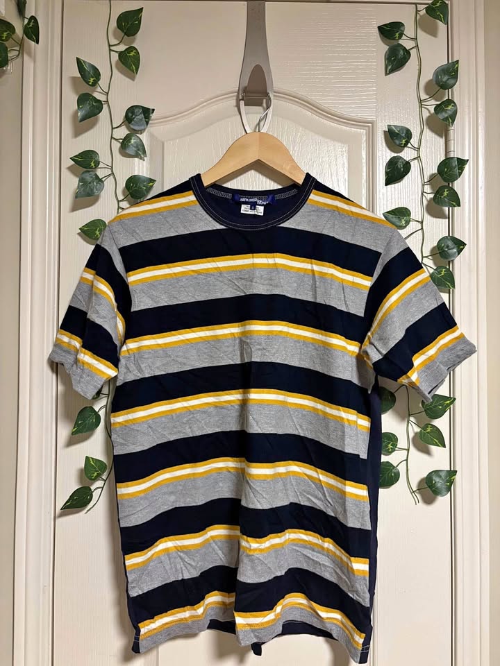 Junya wantanabe x comme de garcons ad18 srtiped tee MEN