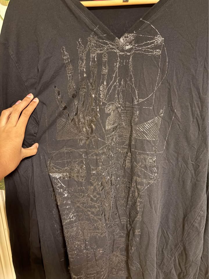 Vintage black affliction longsleeve tee - photo 4