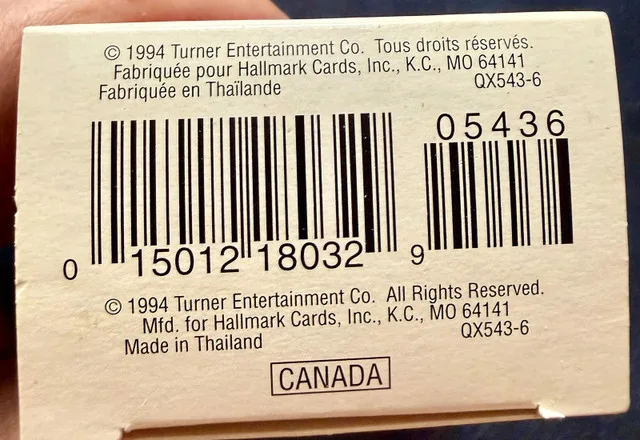 1994 Hallmark Scarecrow Wizard of Oz Ornament image indicator(3)