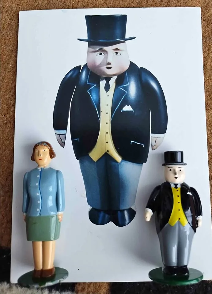 Thomas The Tank & Friends ERTL SIR TOPHAM HAT & LADY HAT thumbnail