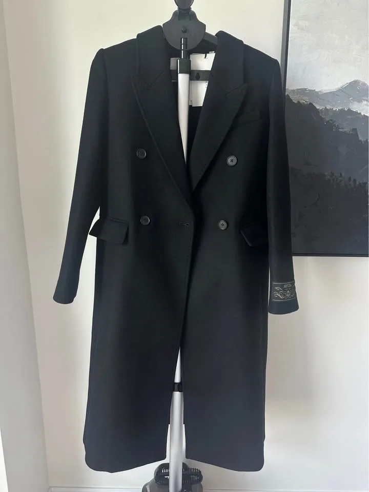 Aritzia Constant Coat - Luxe Wool Cashmere Size S NWT image indicator(2)