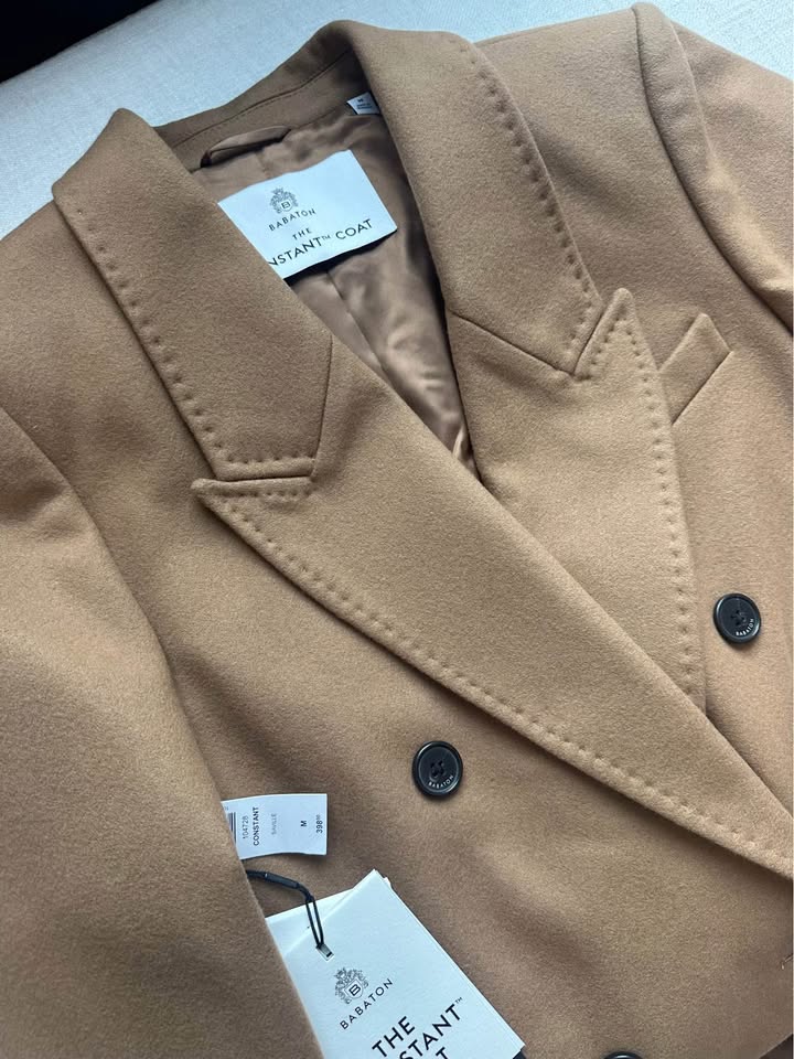 Aritzia Constant Coat - Virgin Wool Size M NWT - photo 5