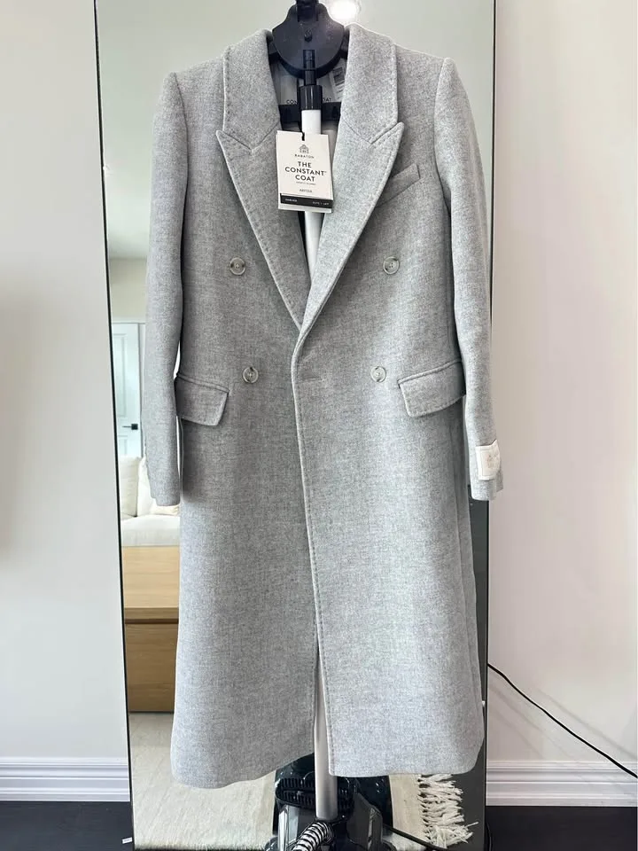 Aritzia Constant Coat - Soft Wool Cashmere Size S NWT image indicator(2)