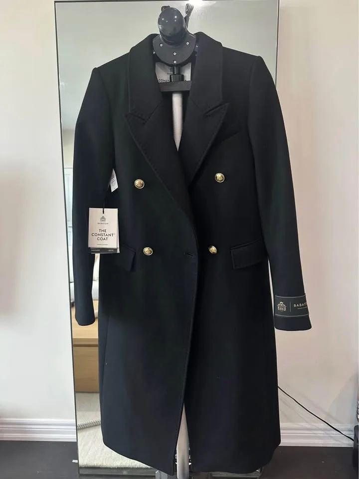 Aritzia Constant Coat - Virgin Wool Cashmere Size 2XS NWT image indicator(2)