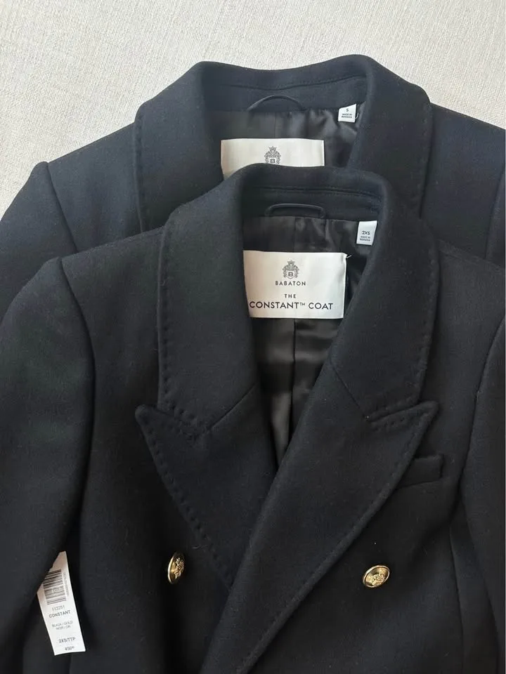 Aritzia Constant Coat - Virgin Wool Cashmere Size 2XS NWT image indicator(4)