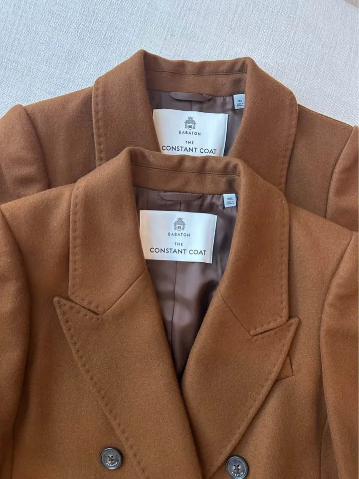 Aritzia Constant Coat - Virgin Wool Size XS, 2XS NWT image indicator(4)