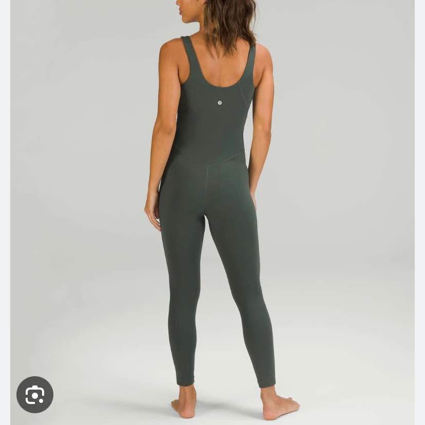 NWT Lululemon Align Bodysuit 25” - Size 8, Smoked Spruce - photo 2