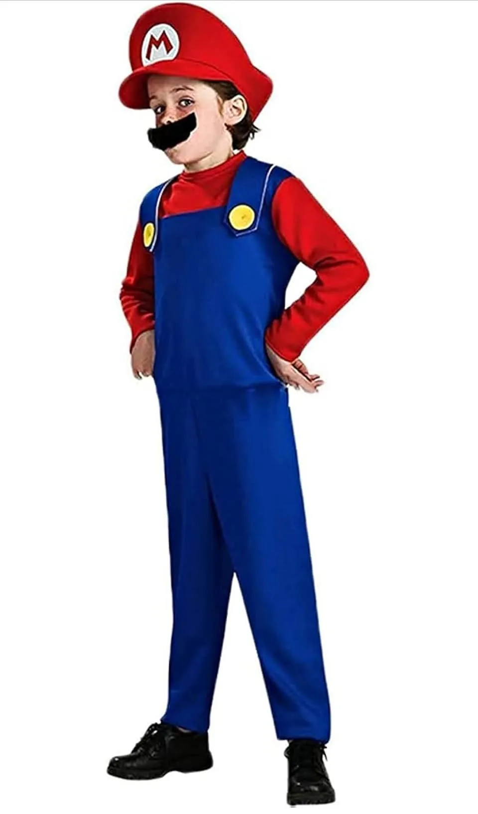 Boys Super Mario Halloween Costume Size S thumbnail